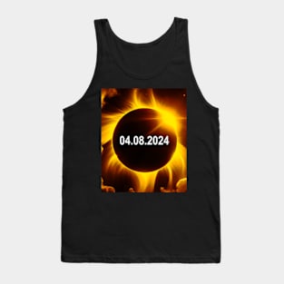 Total Solar Eclipse April 8, 2024 American Eclipse Tank Top